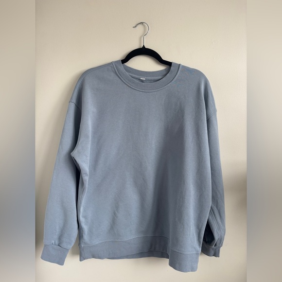 lululemon athletica Sweaters - Lululemon  Blue Crewneck Sweater